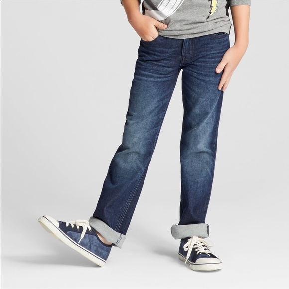 Cat & Jack Other - Cat and Jack Boys’ Straight Fit Denim Jeans Sz 6